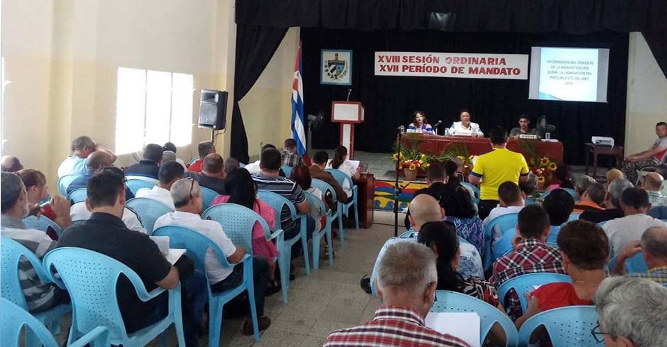 Sesionó en Majibacoa la Asamblea Municipal del Poder Popular 1